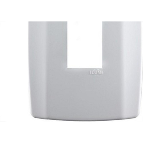Placa Conjunto Modular Slim 4X2 - 1 Modulo Vertical Branca 8206