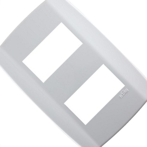 Placa Conjunto Modular Slim 4X2 - 2 Modulos Separarados Horizontais 8208