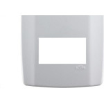 Placa Conjunto Modular Slim 4X2 - 2 Modulos Separarados Horizontais 8208