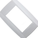 Placa Conjunto Modular Slim 4X2 - 3 Modulos Juntos Branca 8210