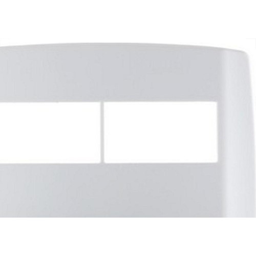 Placa Conjunto Modular Slim 4X4 - 2 Modulos + 2 Modulos Separados Branca 8307