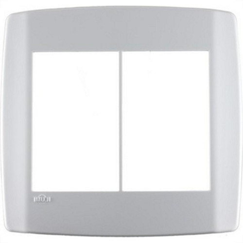 Placa Conjunto Modular Slim 4X4 - 3 Modulos + 3 Modulos Juntos Branca 8309
