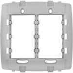 Suporte Modular Ilumi Slim Placa 4X4 - 6 Modulos - 8202