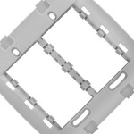 Suporte Modular Ilumi Slim Placa 4X4 - 6 Modulos - 8202