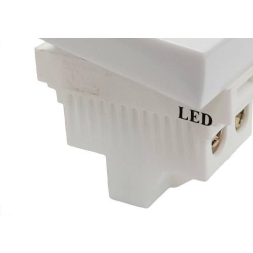 Modulo Ilumi Slim Com Led 1 Paralelo Largo Branco 81362