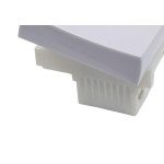 Modulo Ilumi Slim Bipolar 10A Largo Branco 8138