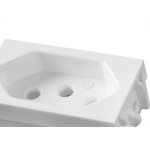 Modulo Ilumi Slim 1 Tomada 10A. Branco 81140