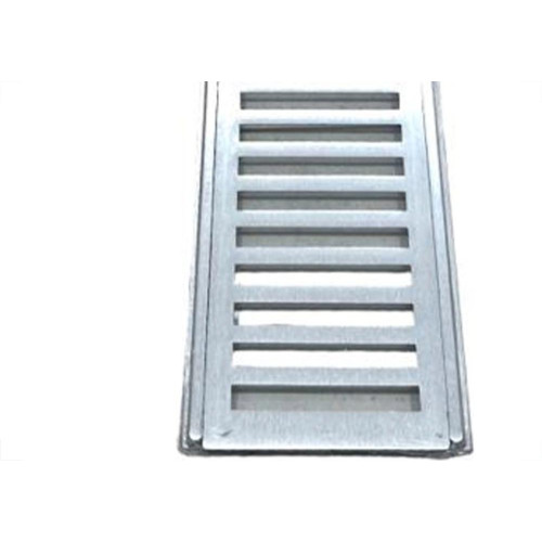 Grelha De Aluminio Com Porta Grelha 20X 50Cm