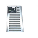 Grelha De Aluminio Com Porta Grelha 20X 50Cm