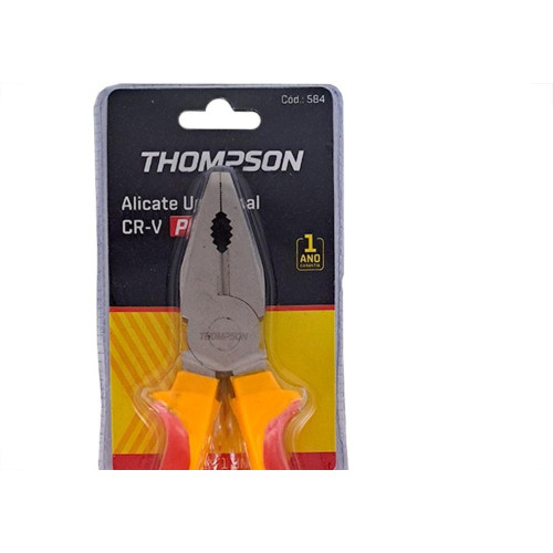 Alicate Universal Thompson Cromo Vanadio Profissional 8''