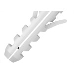 Bucha Fixacao Iv Plast Nylon Branca No.12 Pacote Com 250 Pecas