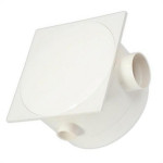 Caixa Sifonada Herc 150X175X75 Quadrada Branca - 2257