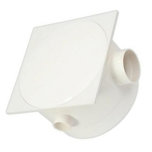 Caixa Sifonada Herc 150X175X75 Quadrada Branca - 2257