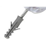 Batedor De Porta Sforplast Bola Cristal Pacote Com 10 Pecas