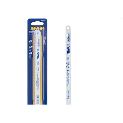 Serra Aco Rapido Bimetal Irwin 24 Dentes Caixa Com 10 Pecas