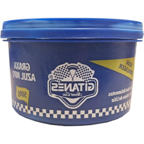 Graxa Gitanes Litio.Azul Para Rolamento Pote 500G.
