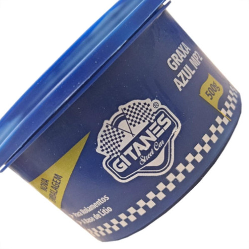 Graxa Gitanes Litio.Azul Para Rolamento Pote 500G.