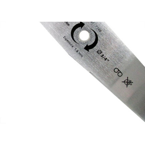 Lamina Para Rocadeira Helice Brasfort Furo 3/4''