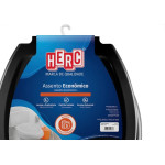 Assento Sanitario Herc Tradicional Preto 3182