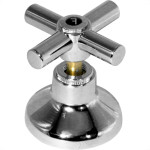 Acabamento Para Registro Metais Rei C-64 - 1.1/2''Canopla Latao Cromado