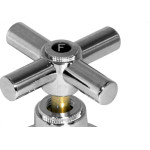 Acabamento Para Registro Metais Rei C-64 - 1.1/2''Canopla Latao Cromado