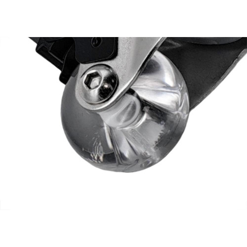 Rodizio Silicone Soprano Base Giratoria Com Trava 35Mm
