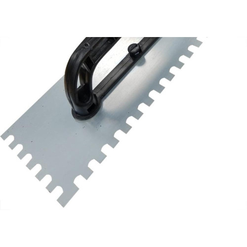 Desempenadeira Aco Thompson Gesso Dentada 12 X48Cm - Kit C/6 Pecas