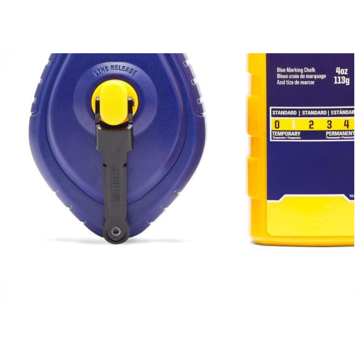 Giz De Linha Irwin Combo 30M Azul - 64494