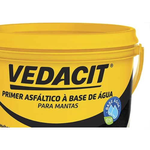 Primer Asfaltico Otto Vedacit Base De Agua Para Mantas 3,6 L