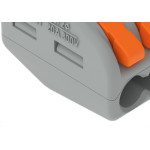 Conector Wago 2Polos - 0,08 A 4,0Mm - 32A. 222-412 - Kit C/10 Pecas