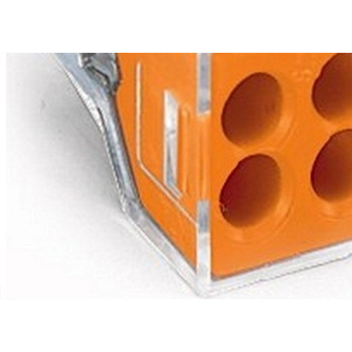 Conector Wago Pressao 4Polos - 0,75 A 2,5Mm - 773-104 - Kit C/10 Pecas