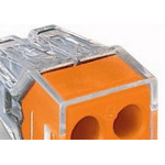Conector Wago Pressao 4Polos - 0,75 A 2,5Mm - 773-104 - Kit C/10 Pecas