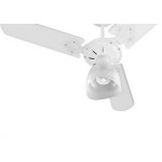 Ventilador Teto Venti-Delta 3 Pas Branco Com Globo 127V.