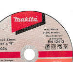 Disco Aco Inox Makita 7''X5/64''X7/8'' - D-20024 - Fino 2,0Mm