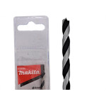 Broca Aco Carbono Madeira Makita 3 Pontas 4Mm - Kit C/5 Pecas