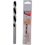 Broca Aco Carbono Madeira Makita 3 Pontas 5Mm - Kit C/5 Pecas