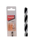 Broca Aco Carbono Madeira Makita 3 Pontas 6Mm - Kit C/5 Pecas