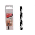 Broca Aco Carbono Madeira Makita 3 Pontas 7Mm - Kit C/5 Pecas