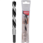 Broca Aco Carbono Madeira Makita 3 Pontas 12Mm - Kit C/5 Pecas