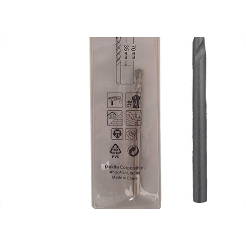 Broca Widea Makita 4 X 70Mm D-05234 - Kit C/5 Pecas
