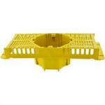 Suporte Laje Brascom Com Caixa 25Cm Piso Amarelo - Kit C/10 Pecas