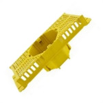 Suporte Laje Brascom Com Caixa 25Cm Piso Amarelo - Kit C/10 Pecas