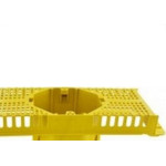 Suporte Laje Brascom Com Caixa 25Cm Piso Amarelo - Kit C/10 Pecas