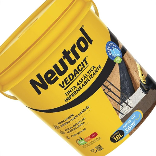Otto Vedacit Neutrol Base Agua 18,0 Litros