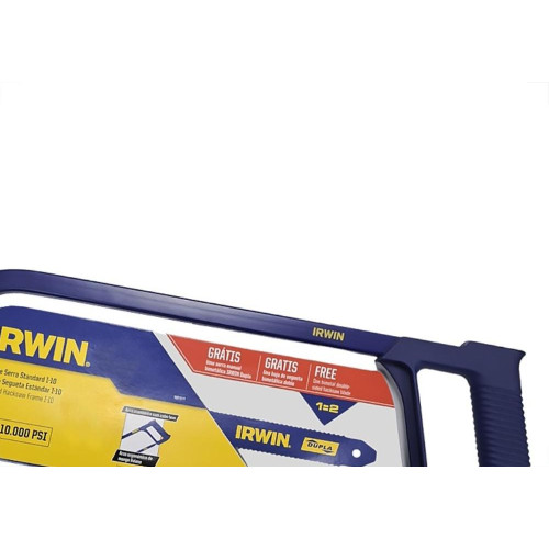 Arco De Serra Irwin Std I-10 Azul Com Serra Duplo Corte