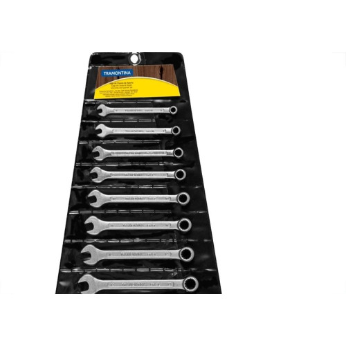 Chave Combinada Jogo Tramontina 6 A 22 Com 12 Pecas - 41128/212