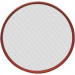 Peneira Fuba Aro Plastico Vermelho 30 - Kit C/12 Pecas