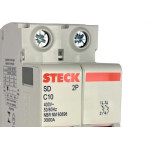 Disjuntor Steck ''Din'' Bipolar 10A. C