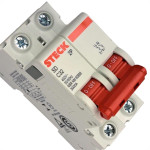 Kit C/3 - Disjuntor Steck ''Din'' Bipolar 32A. C