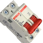 Kit C/4 - Disjuntor Steck ''Din'' Bipolar 50A. C